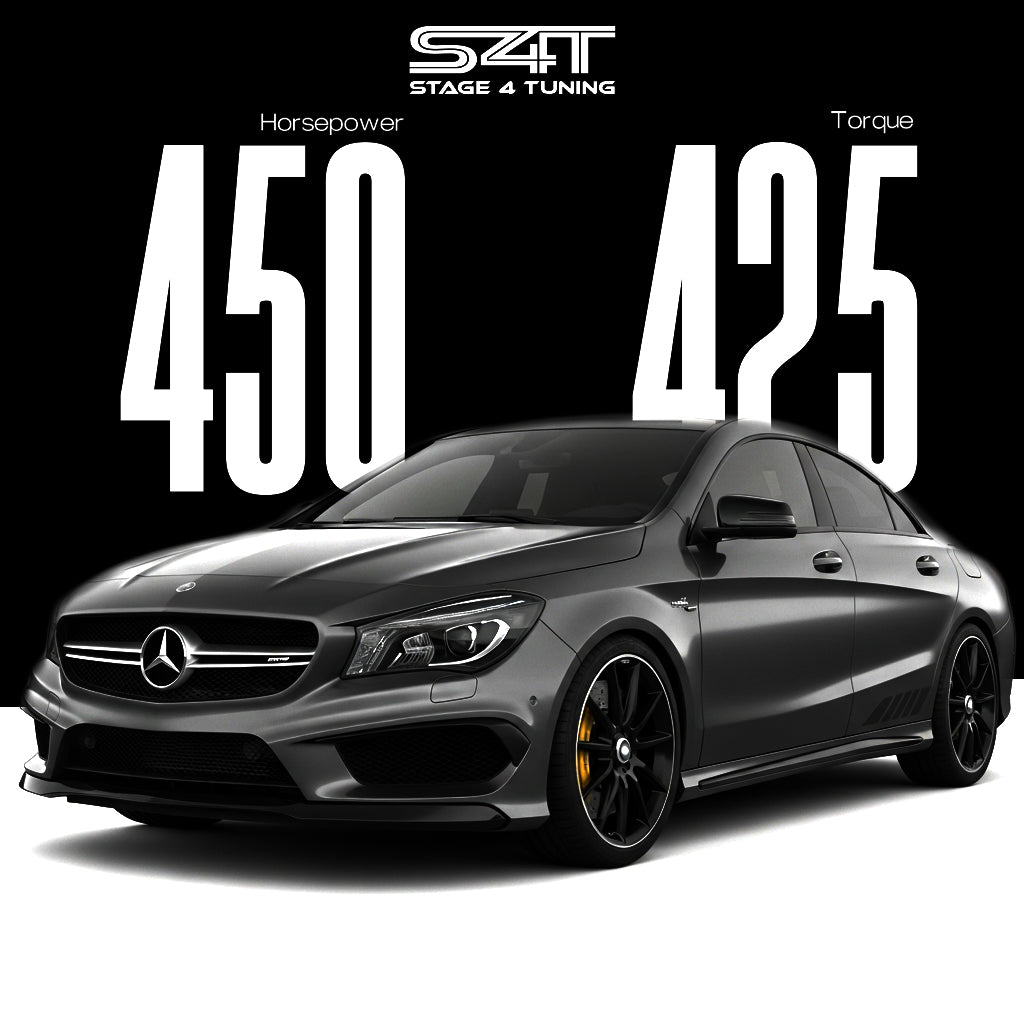 Mercedes CLA45 2014 Custom ECU Tune
