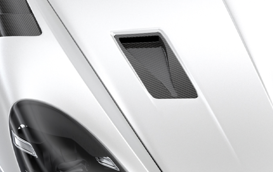 Porsche GT4RS Hood Vents