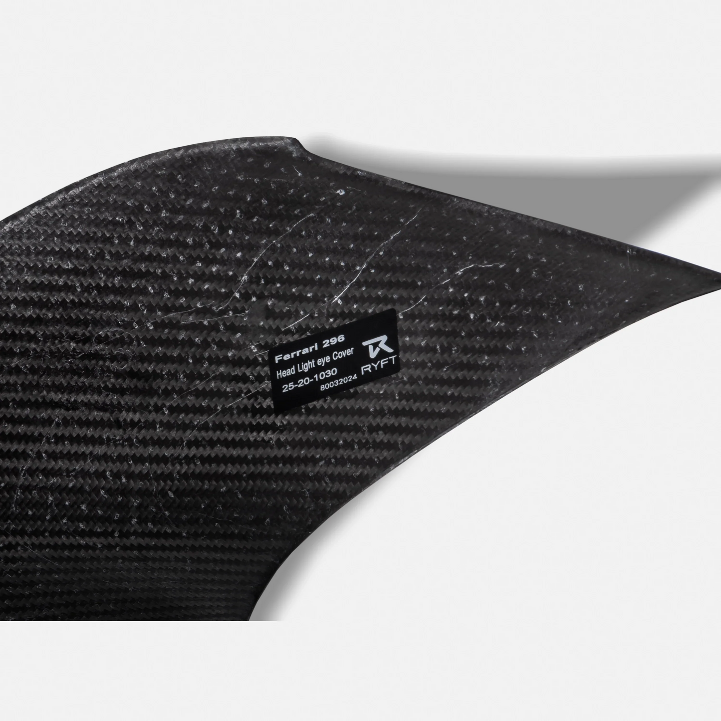 Ryft Ferrari 296 GTB  - Carbon Fiber Headlight Inserts