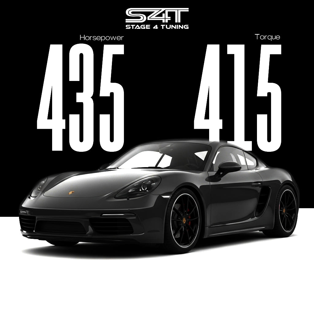 Porsche 718 Boxster S / Cayman S 2023 Custom ECU Tune