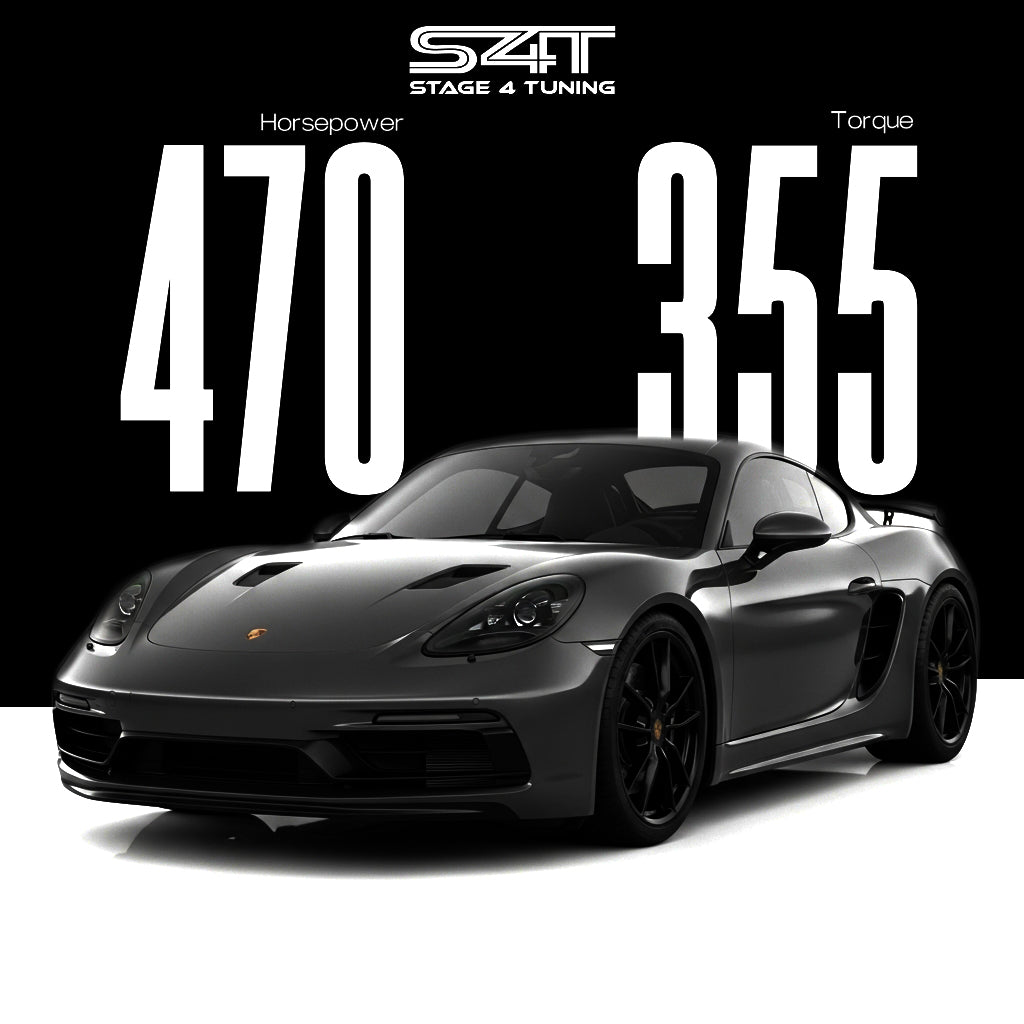Porsche 718 Boxster GTS 4.0 / Cayman GTS 4.0 2021 Custom ECU Tune