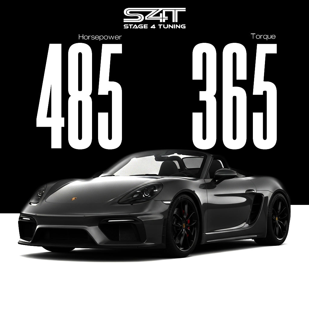 Porsche 718 Boxster Spyder / Cayman GT4 2020 Custom ECU Tune
