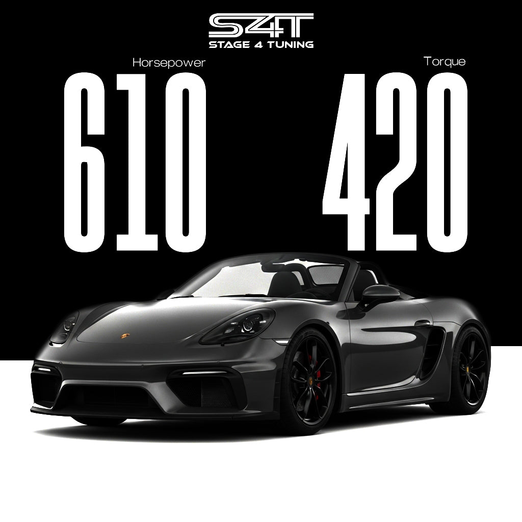 Porsche 718 Boxster Spyder RS / Cayman GT4 RS 2022 Custom ECU Tune