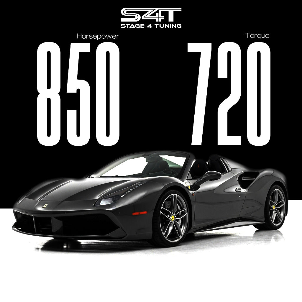 Ferrari 488 GTB / 488 Spider 2017 Custom ECU Tune